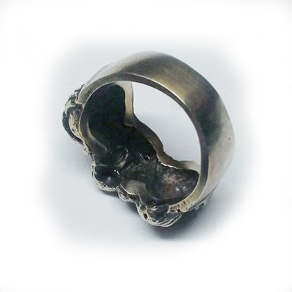 Three Wise Monkeys Silver Ring