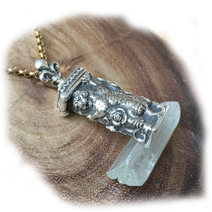 Tiger Silver Pendant Box