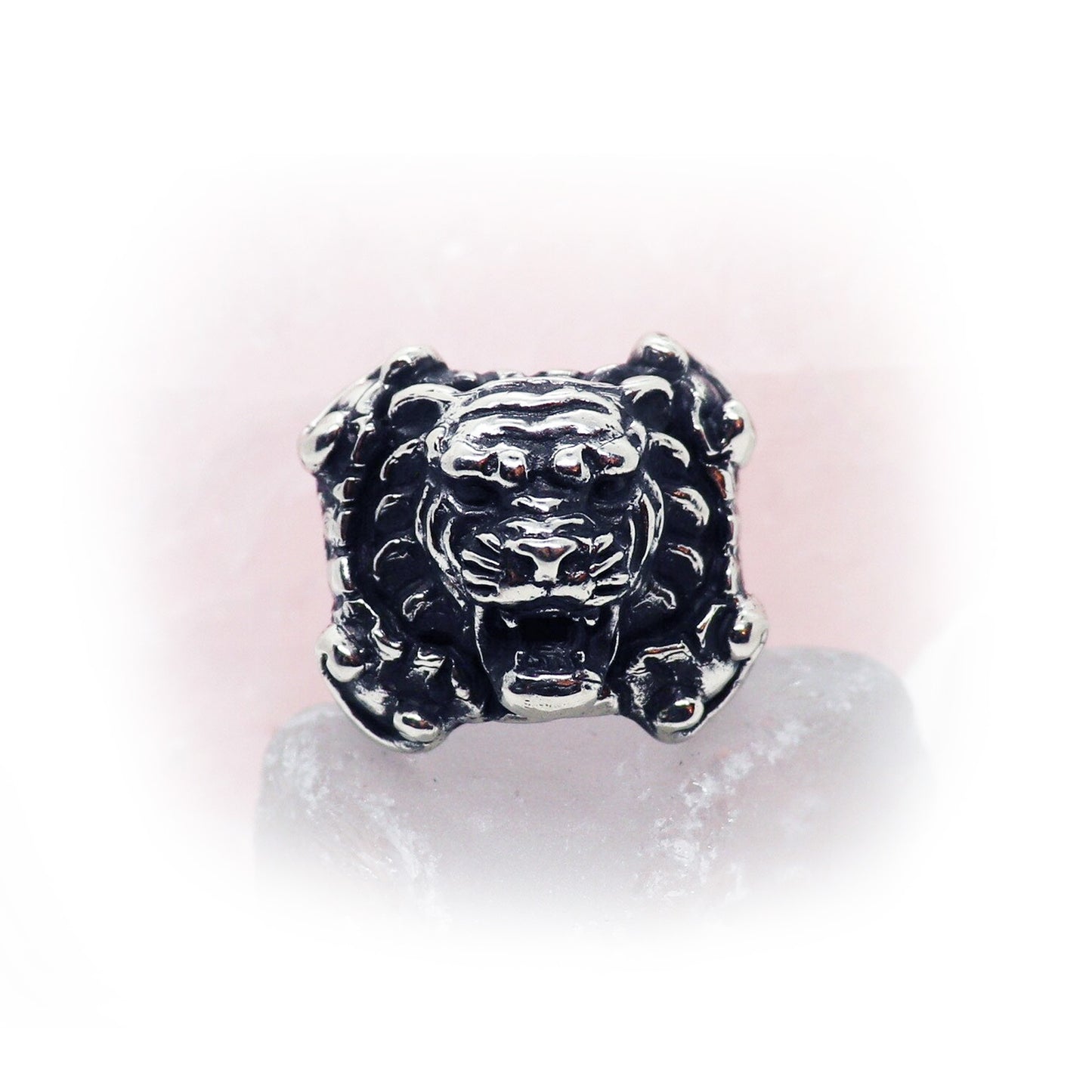 Tiger Sterling Silver Ring