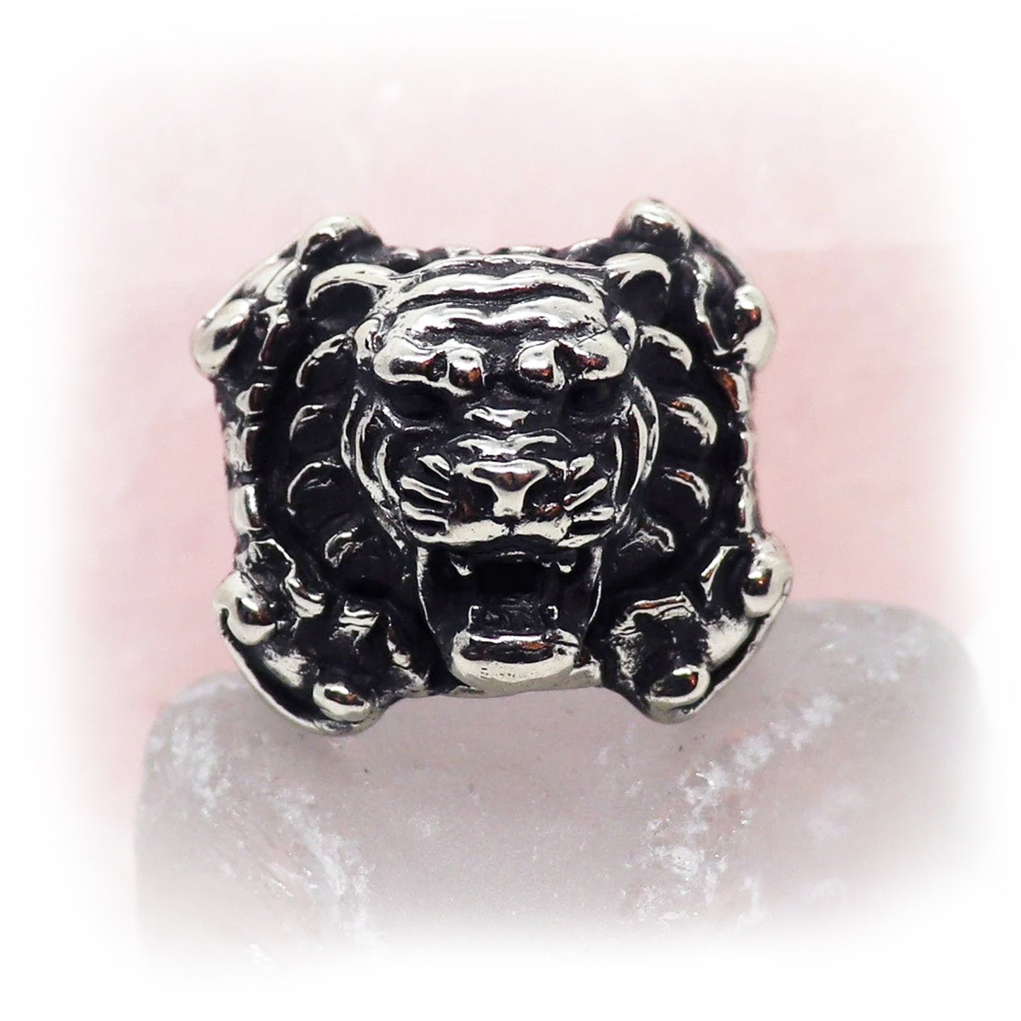 Tiger Sterling Silver Ring