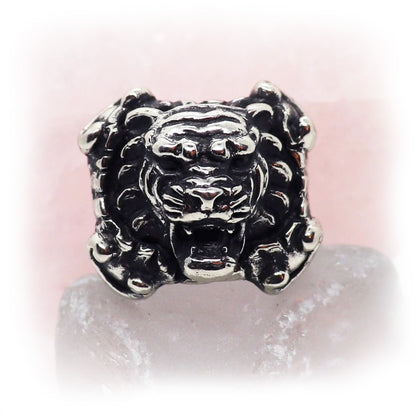 Tiger Sterling Silver Ring