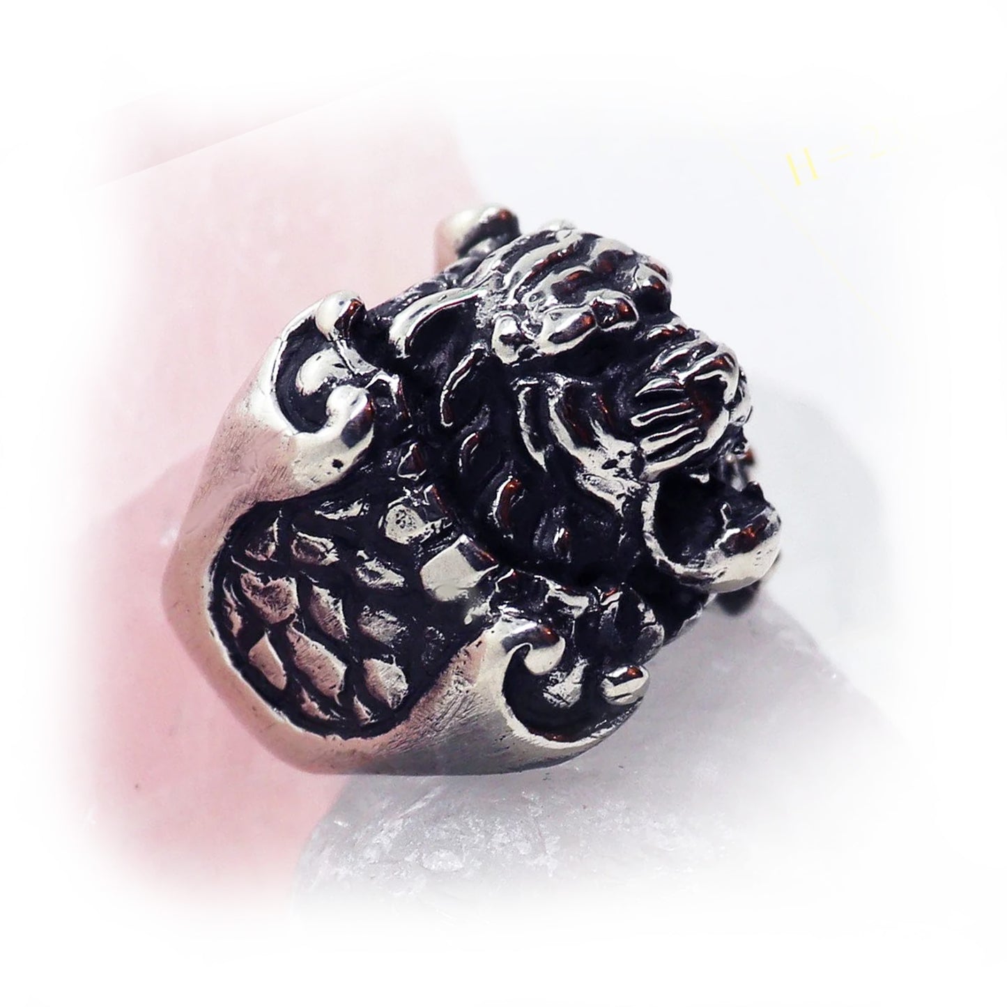 Tiger Sterling Silver Ring
