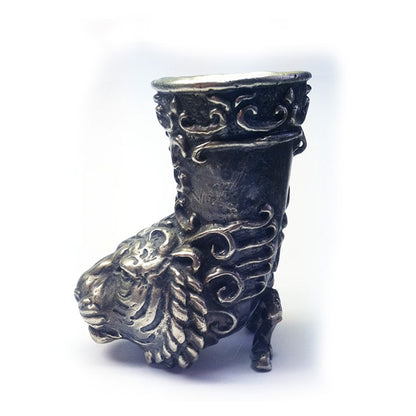Tiger Sterling Silver Shot Cup
