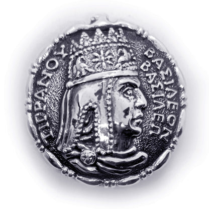 Tigran Kings of King Vasileon Vesile Sterling Silver Belt Buckle