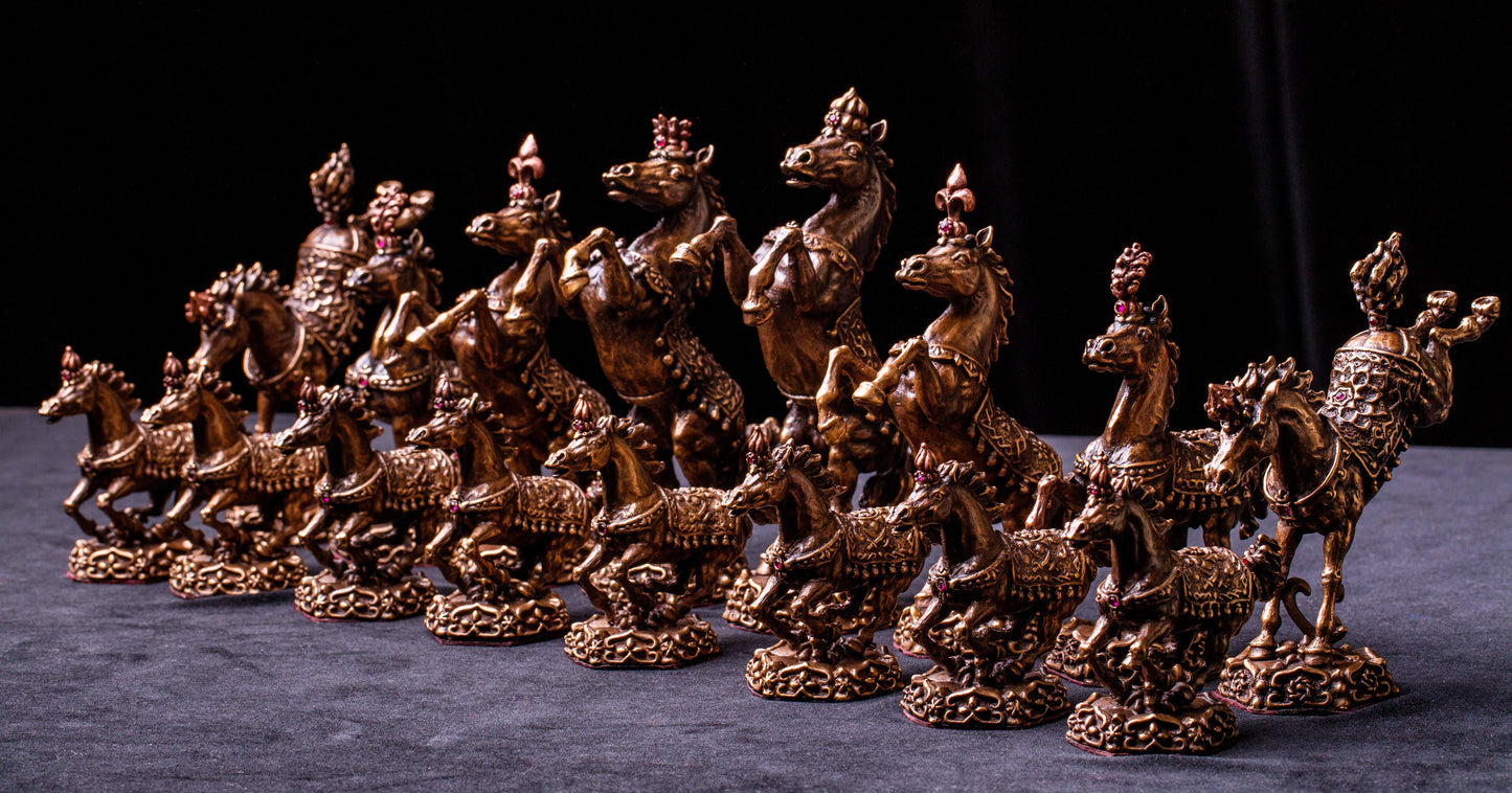 Arabian Horses Chess Set
