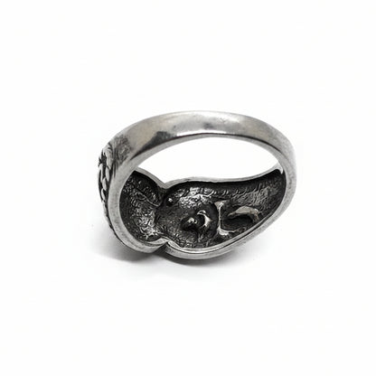 Vintage Classic Design Sterling Silver Ring V4