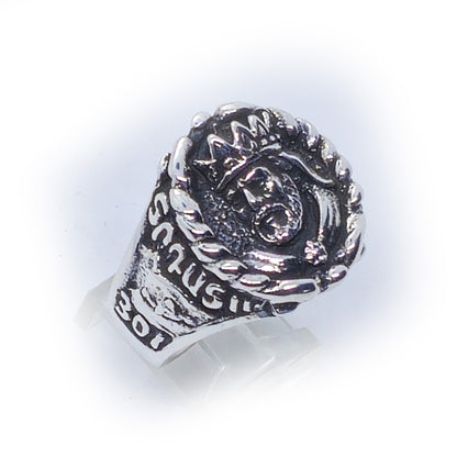 Armenian Powerful King Tiridates 3rd Sterling Silver Ring