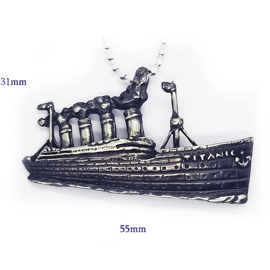 Titanic Sterling Silver Pendant