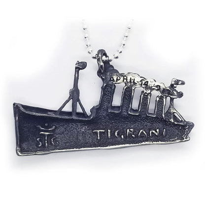 Titanic Sterling Silver Pendant