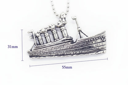 Titanic Sterling Silver Pendant