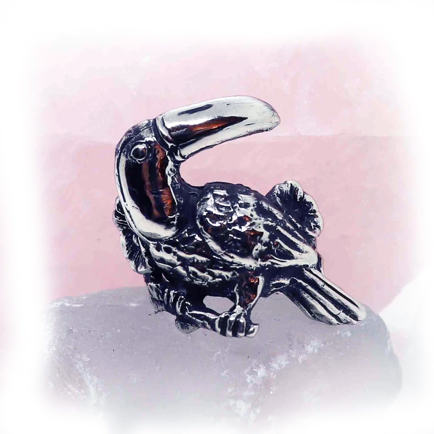 Toucan Sterling Silver Ring