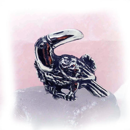 Toucan Sterling Silver Ring