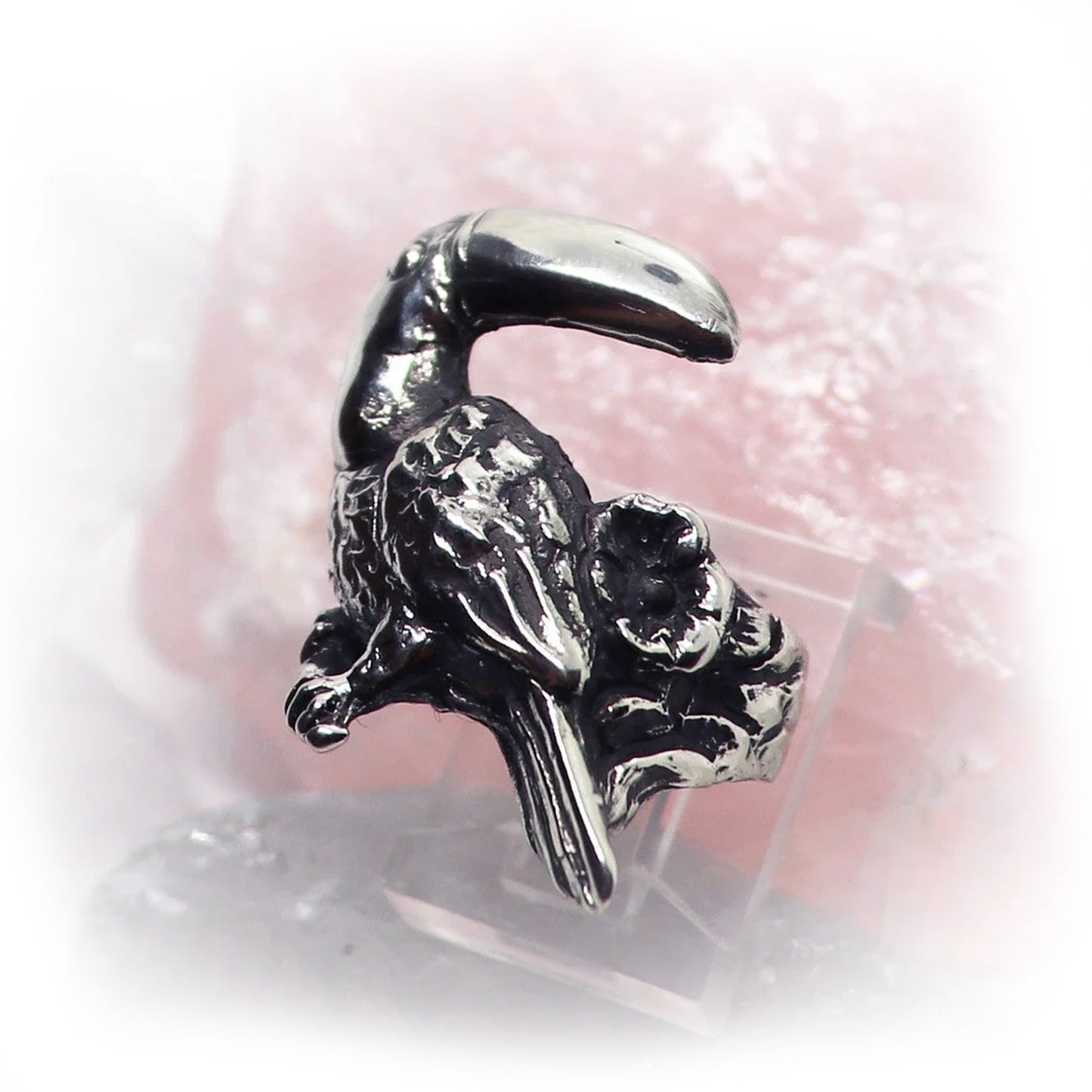 Toucan Sterling Silver Ring
