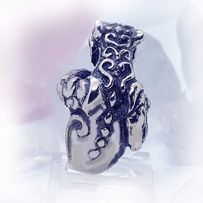 Tribal Jaguar Sterling Silver Ring