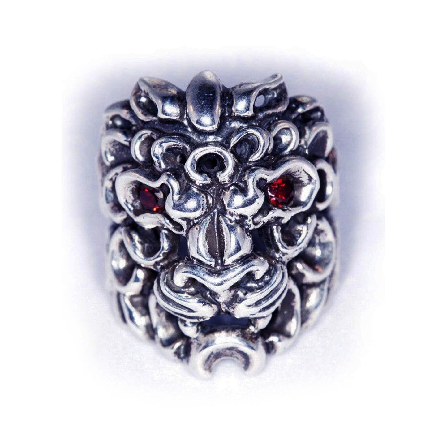 Tribal Lion Sterling Silver Ring