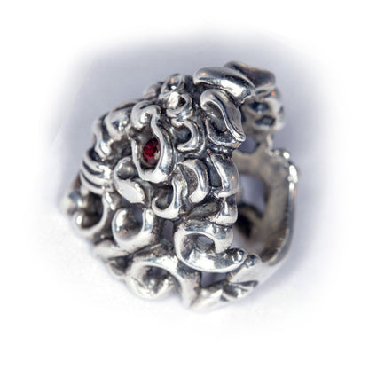 Tribal Lion Sterling Silver Ring