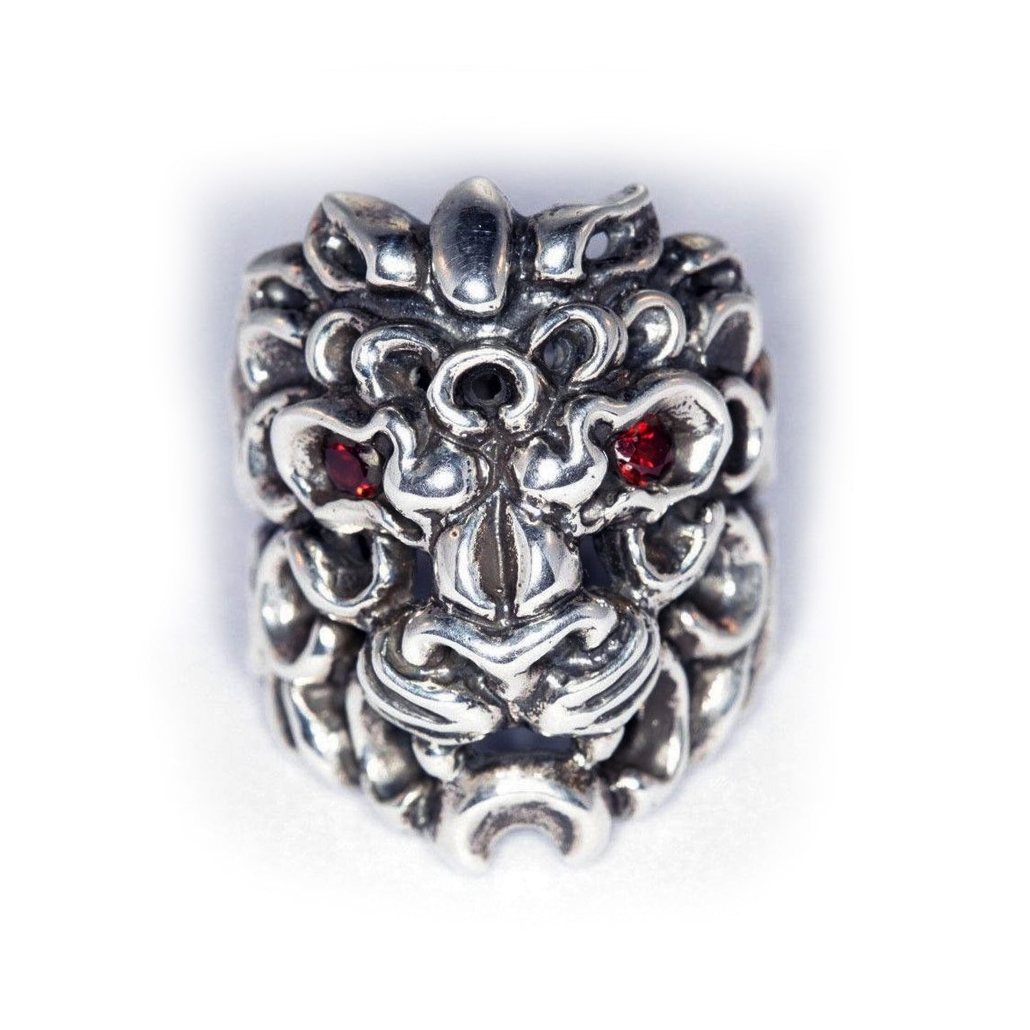 Tribal Lion Sterling Silver Ring