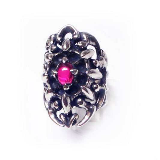 Tribal Spider Silver Ring V2