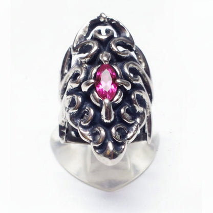 Tribal Spider Silver Ring V3