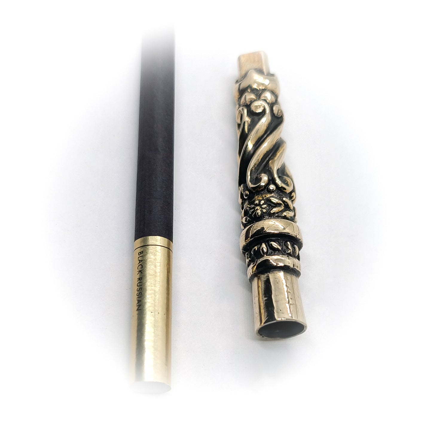 Tribal Design V2 Sterling Silver Cigarette Pipe