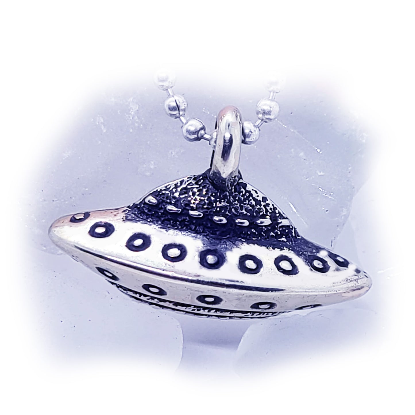 UFO Sterling Silver Pendant