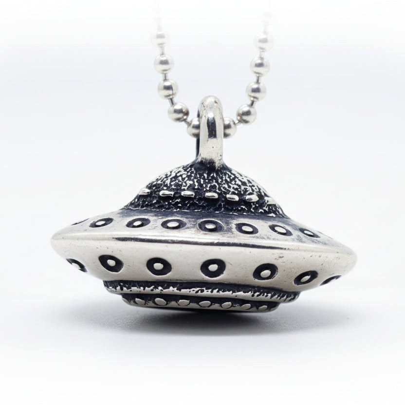 UFO Sterling Silver Pendant