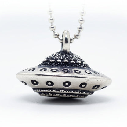 UFO Sterling Silver Pendant