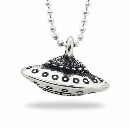UFO Sterling Silver Pendant