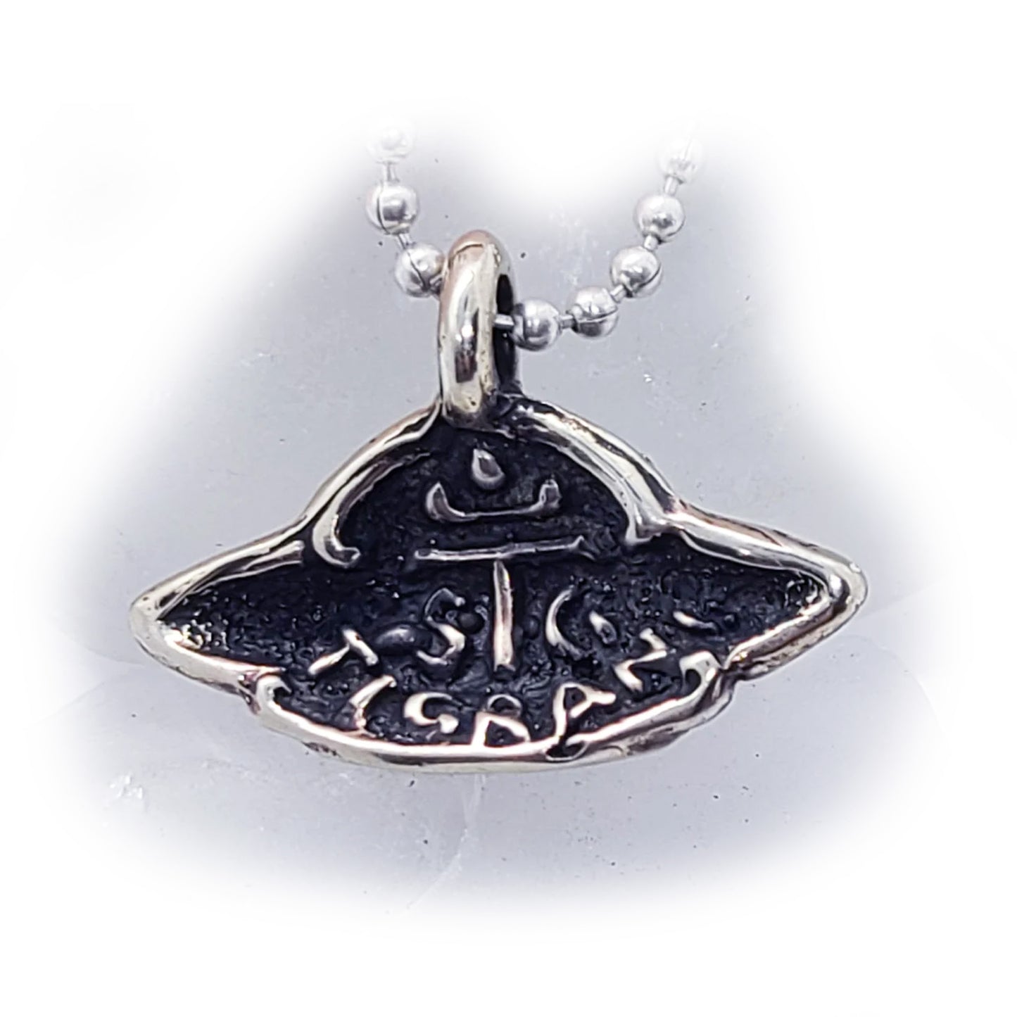 UFO Sterling Silver Pendant