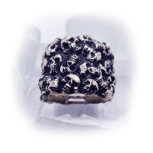 Valley of the Shadow of Death Sterling Silver Ring