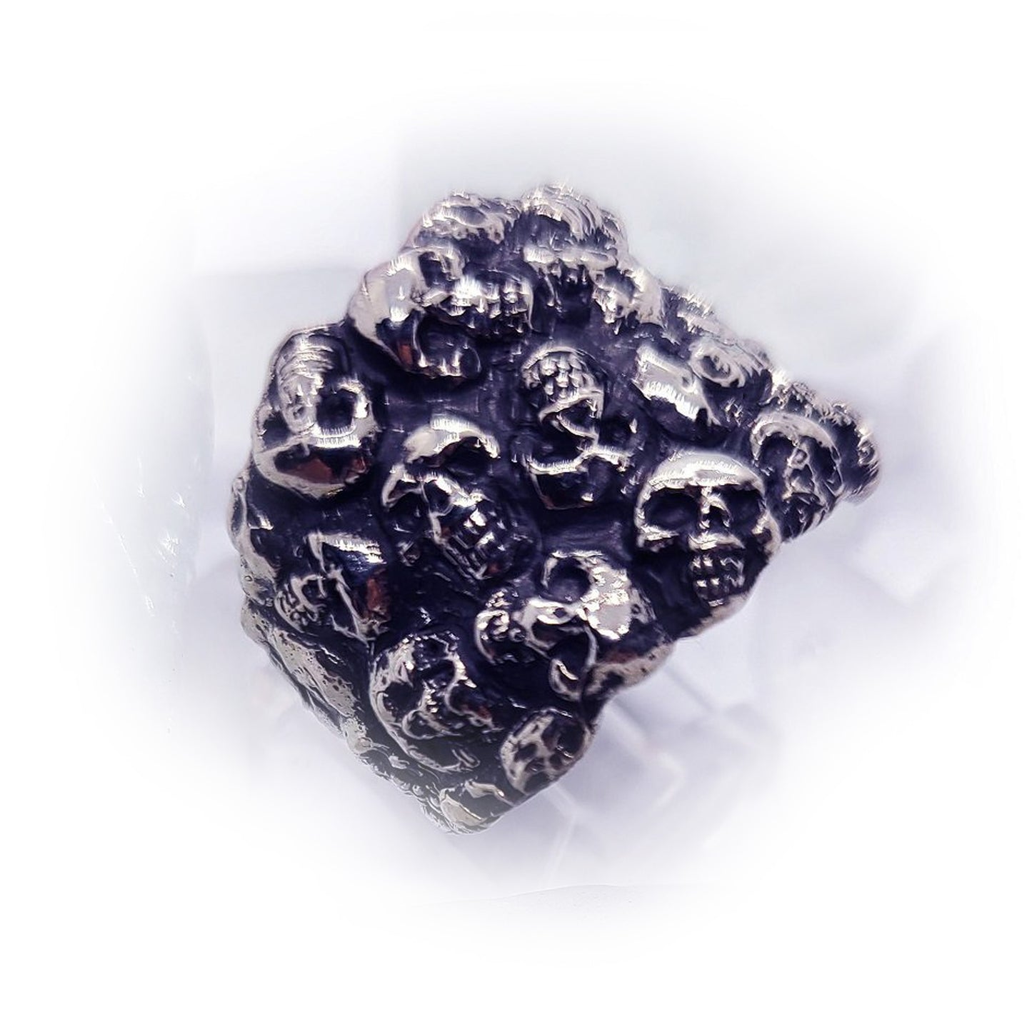 Valley of the Shadow of Death Sterling Silver Ring