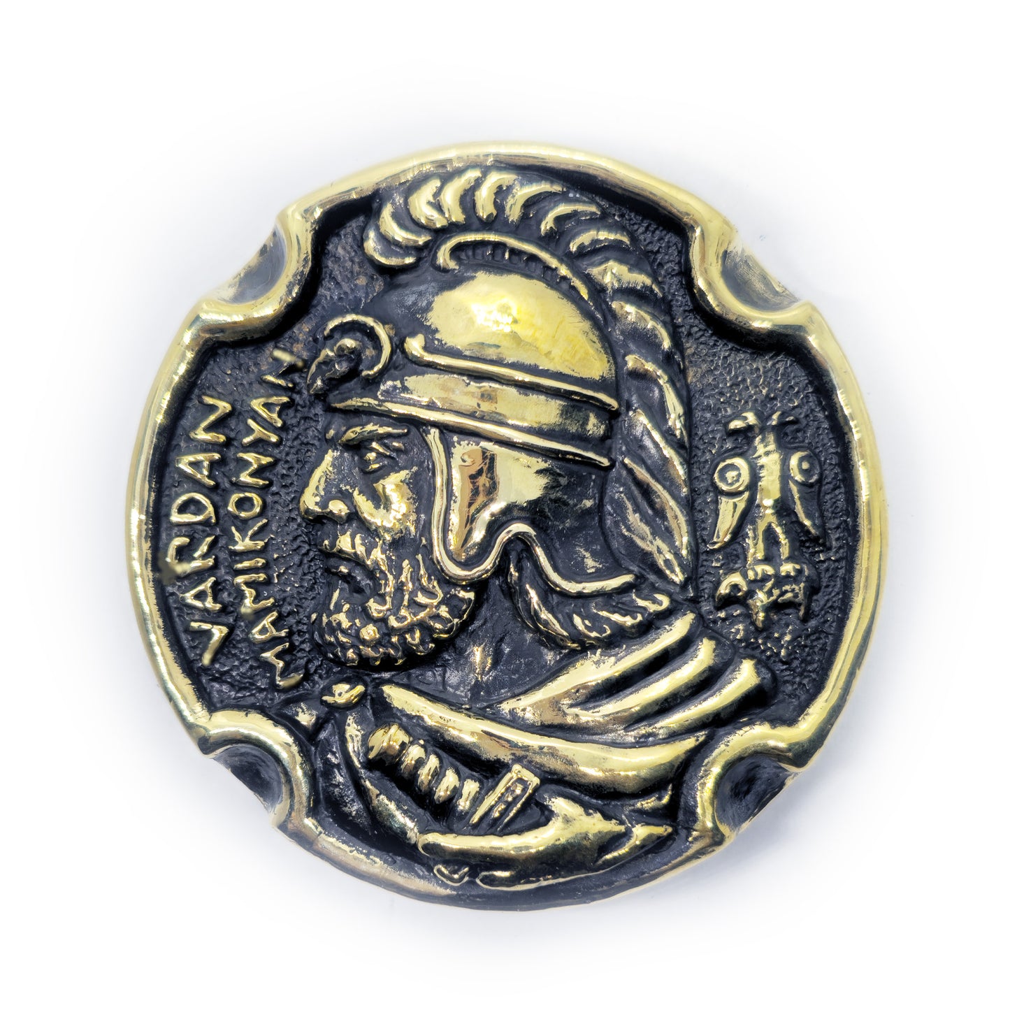 Vardan Mamikonyan Sparapet of Armenia 5th Century Brass Belt Buckle