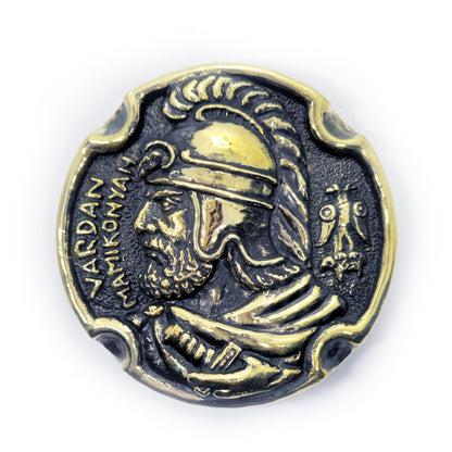 Vardan Mamikonyan Sparapet of Armenia 5th Century Brass Belt Buckle
