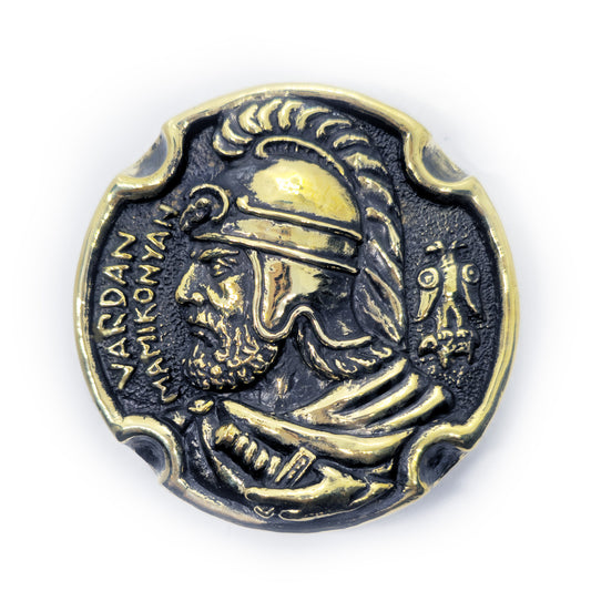 Vardan Mamikonyan Sparapet of Armenia 5th Century Brass Belt Buckle