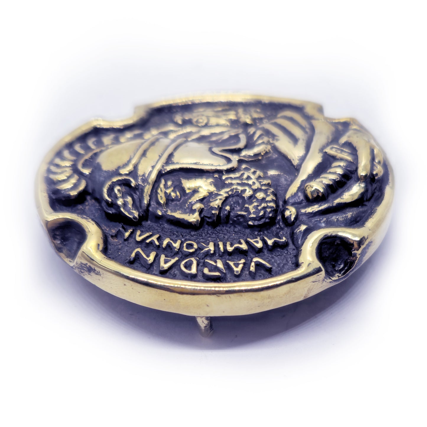 Vardan Mamikonyan Sparapet of Armenia 5th Century Brass Belt Buckle