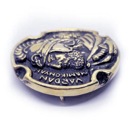 Vardan Mamikonyan Sparapet of Armenia 5th Century Brass Belt Buckle