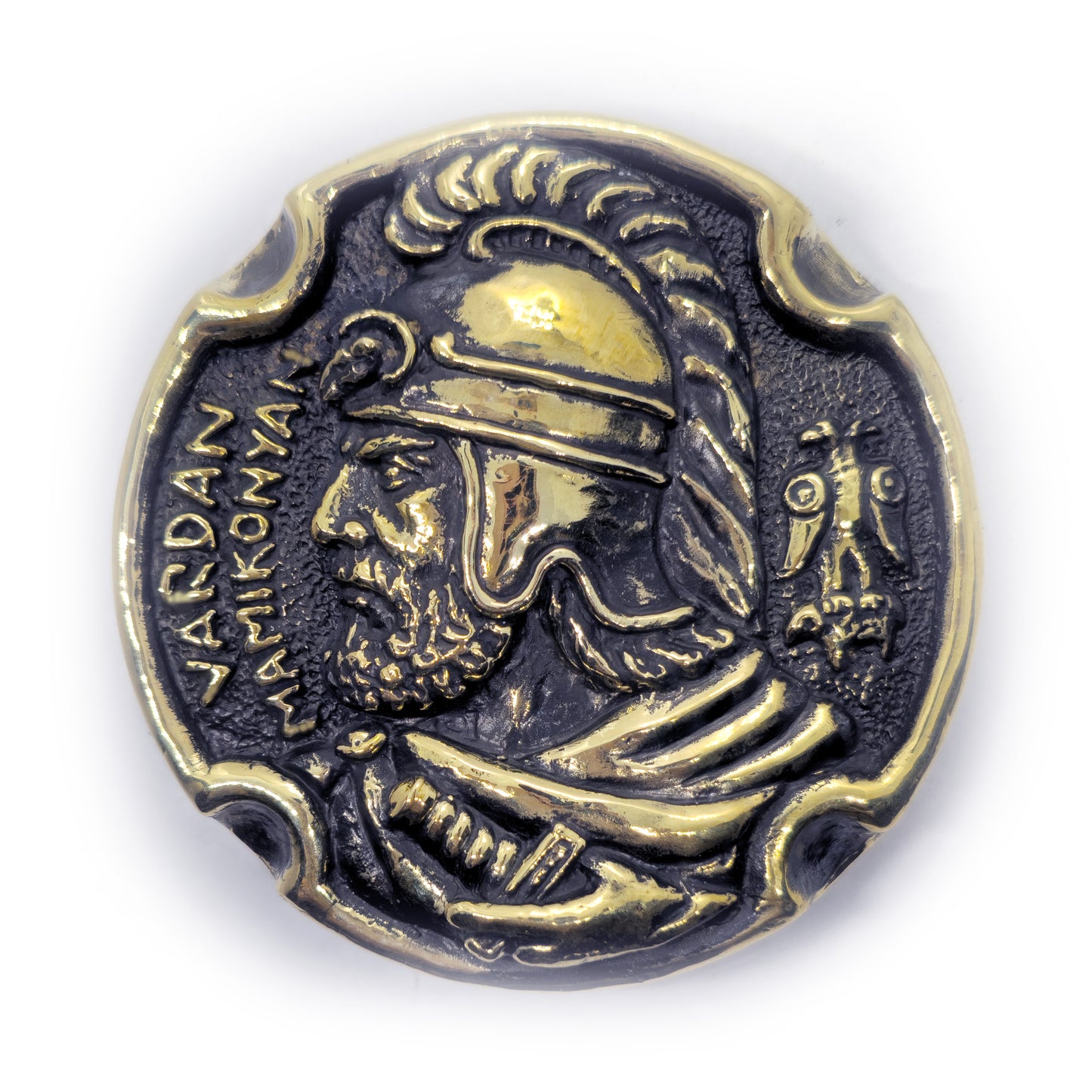 Vardan Mamikonyan Sparapet of Armenia 5th Century Brass Belt Buckle