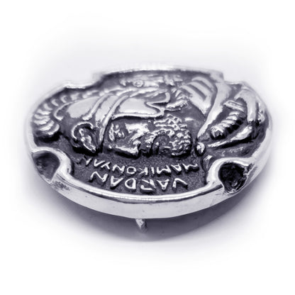 Vardan Mamikonyan Sparapet of Armenia 5th Century Sterling Silver Belt Buckle