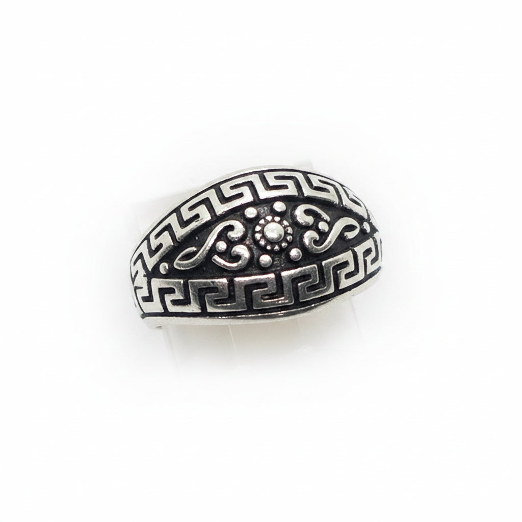 Ancient Vintage Classic Design Sterling Silver Ring V6