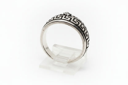 Ancient Vintage Classic Design Sterling Silver Ring V6