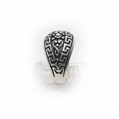 Ancient Vintage Classic Design Sterling Silver Ring V6