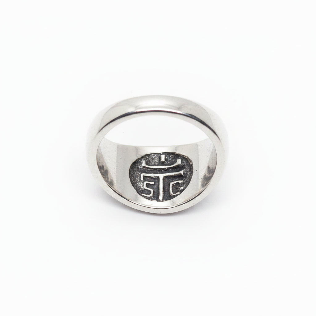 Ancient Vintage Classic Design Sterling Silver Ring V6