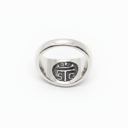 Ancient Vintage Classic Design Sterling Silver Ring V6
