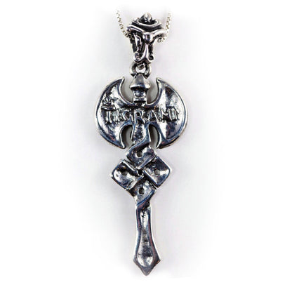 Viking Axe Sterling Silver Pendant