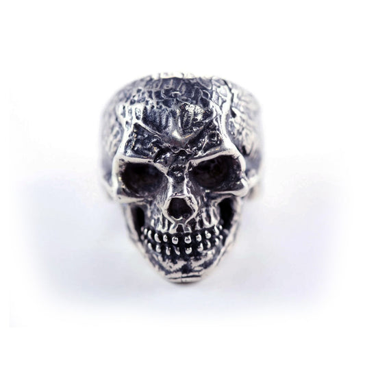 Vincent Van Gogh Skull Sterling Silver Ring