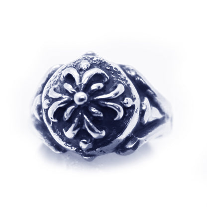 Vintage Cross Sterling Silver Ring