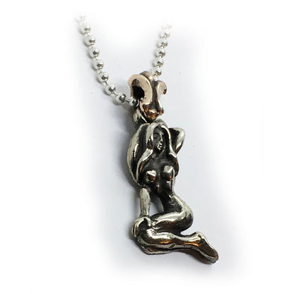 Virgin Girl  Sterling Silver Pendant