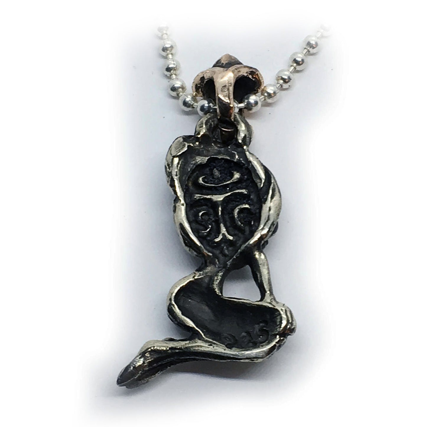 Virgin Girl  Sterling Silver Pendant