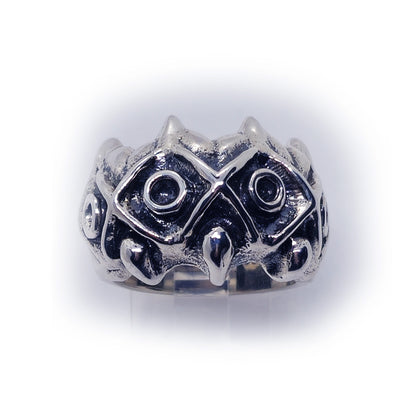 XOXO Owls Sterling Silver Ring