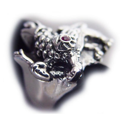 YEREVAN Sterling Silver Ring with Ruby
